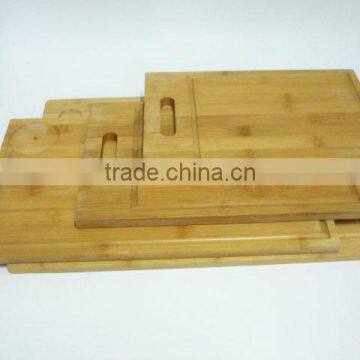 2013 New design bamboo cutting board set