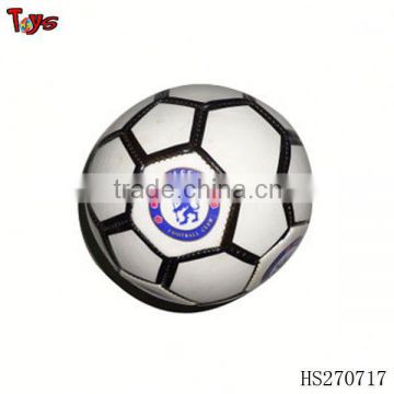inflated soccer ball