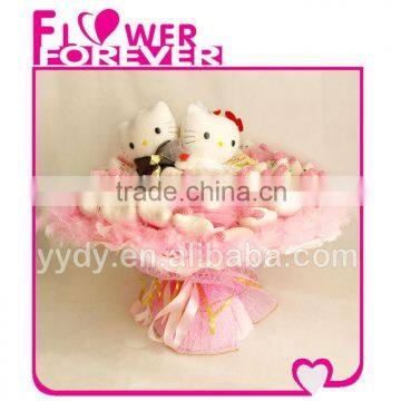 novelty product hello kitty flower valentine gift for her