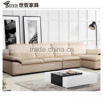 Wholesale Living Room Furniture Modern Leather Sofa