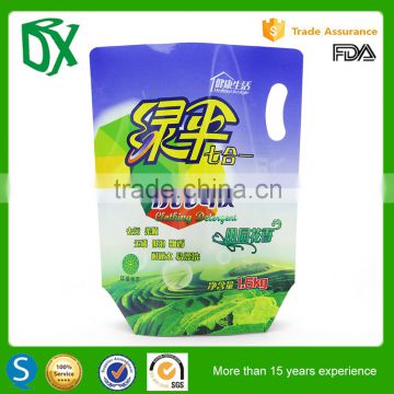 high demand product custom washing powder packaging bag design by china manufaturer