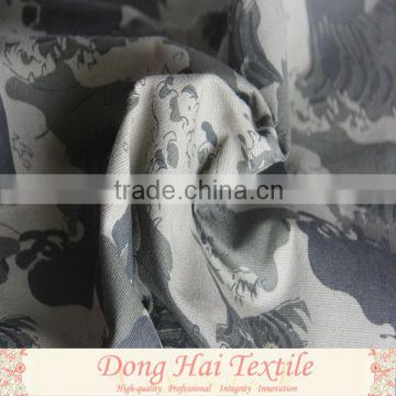 Twill cotton camouflage fabric wholesale