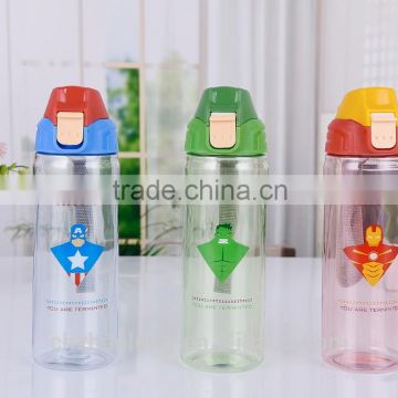 Wholesale factory price Top grade 650ml plastic sports water bottle for promotion