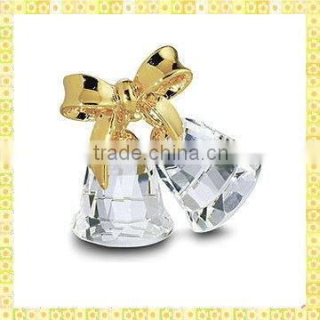 Best Artwork Crystal Bell Figurine For 2014 New Year Decoration