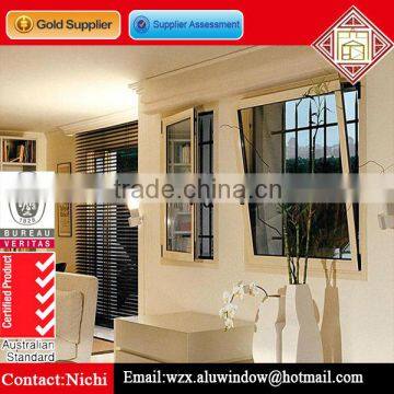 12 years warranty high quality aluminum tilt and turn windows