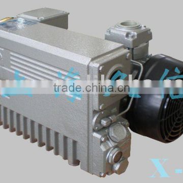 Single stage rotary oil pump