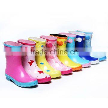 new design women wellies ladies colorful wellies