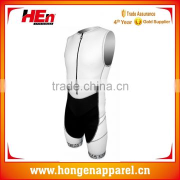 Hongen apparel Compression Spandex Sublimation Printing Triathlon Clothing