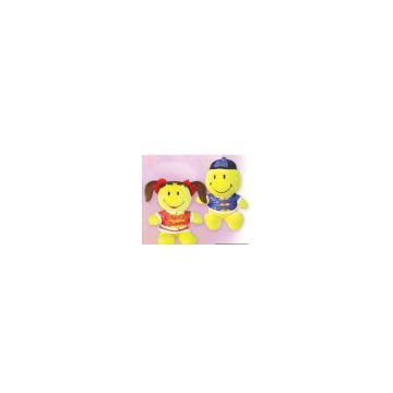 Sell Smiley Boy & Girl Doll in Tang-Suit