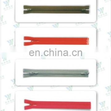 3# 5# 8# Metal Plastic Nylon zipper with auto-lock slider MZ-0004