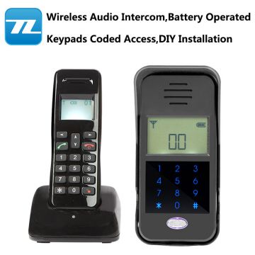 Two-Way Audio door phone kit long distance wireless door intercom two units door access control system TL-AD01
