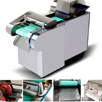 Food Processing Plant Kitchen Cutter Machine 500-800kg/h
