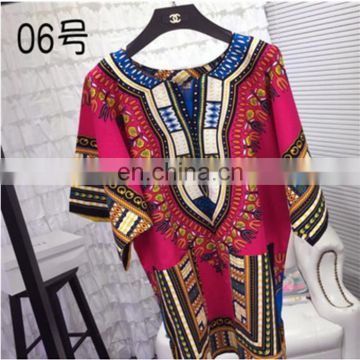 stock multicolor unisex thailand dashiki shirt