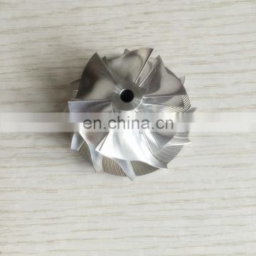 K04 5304-123-2036 41.00/50.96mm  6+6 blades performance milling/aluminum 2618/billet compressor wheel