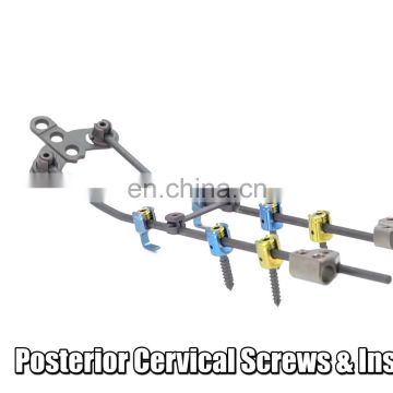 High Quality and Competitive Price Posterior Cervical Spine Fixation Surgery Screw Orthopedic Surgical Implants
