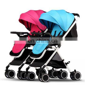 High landscape new style lightweight twins baby stroller 3 in 1