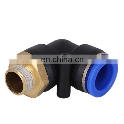Factory Price PL Series PL4/6/8 G Type M5 Thread Push In Hose Tube Plastic Material Pneumatic Quick Connect Air Fittings