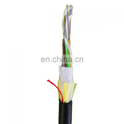 ADSS 48 Core Aerial Fiber Optic Cable All Dielectric Self Support Single Jacket