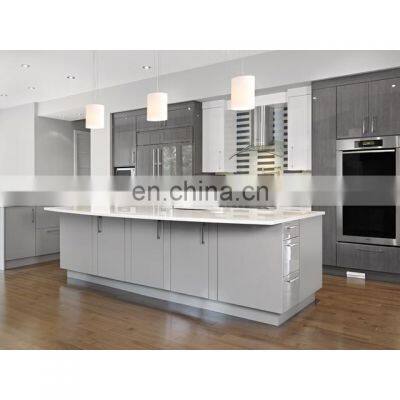 CBMMART New Model Modular Customized Kitchen Cabinets Solid Wood Luxury