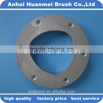 Industrial buckles for floor scrubber brush and brush parts cleaning machines