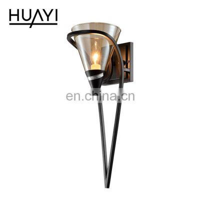 HUAYI New Arrival Luxury Design 5W Indoor Modern Decorative Bedroom Hotel LED Wall Lamp