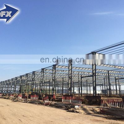 Steel Structure Warehouse / Metal Frame Steel Storage Industrial Building