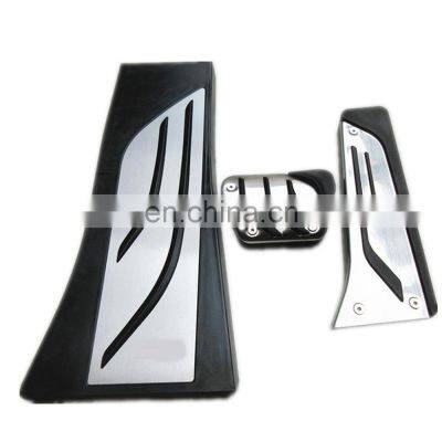 Foot Rest Brake Pedal Pad Car Footrest brake and gas Clutch pedal pad set for BMW X5/X6