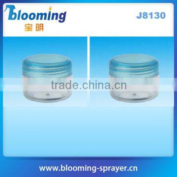 Cream packaging jar plastic cosmetic jar