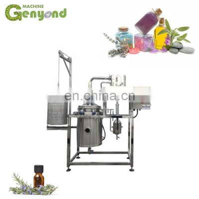 Lemon Grass Plant Essential Oil Steam Distiller Distillation Extracting Making Machinery