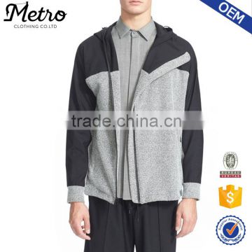 Wholesale Lightweight Drawstring Hooded Anorak Jackets