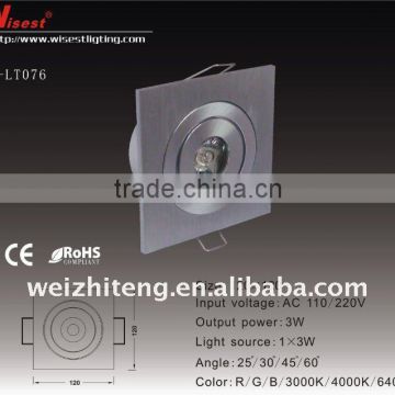 CE&Rohs hot sale led downlight