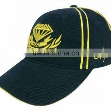 fitted cap metal plate logo fitted snapback hat