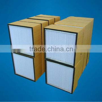 Cheap HEPA filter with separator