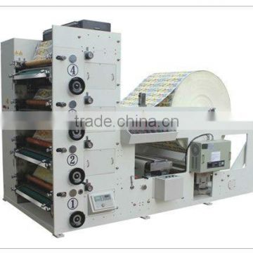 Flexographic label printing ,Label printing machine,four Five six colors flexo printing press,label printing machinery
