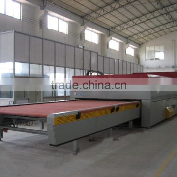 China Flat Horizontal physical tempering furnace with new technology