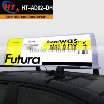 HT AD 02 led car roof billboard advertising