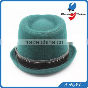 Custom high quality cheap fedora hat