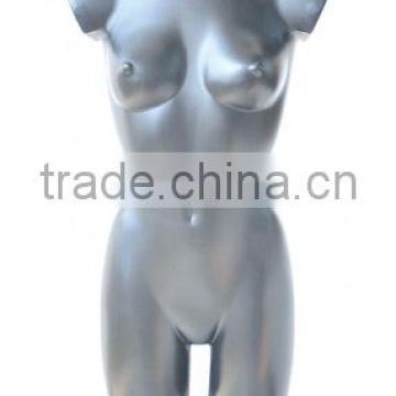 Cheap grey upper-body female no head hand torso stand without help factory