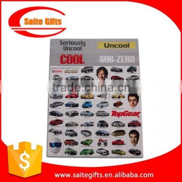 Promotional kiss-cut magnet with customized printing