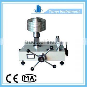 Standard calibration DWT Dead weight tester