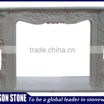 High quality beautiful freestanding fireplace mantle