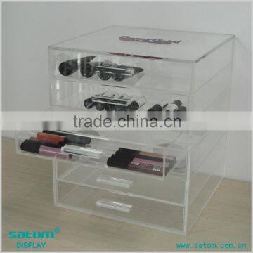 Tranparent 5 Drawer Acrylic Makeup Organizer & Jewelry Display Counter