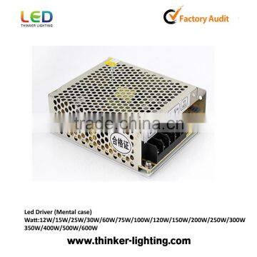 2016 high quality power supply 100W LED driver Non-waterproof lamp with CE&Rohs