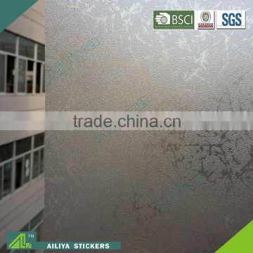 BSCI factory audit non-toxic vinyl pvc new design decorative adhesive waterproof blue window film