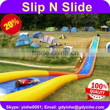 2016 commercial giant long inflatable slip n slide