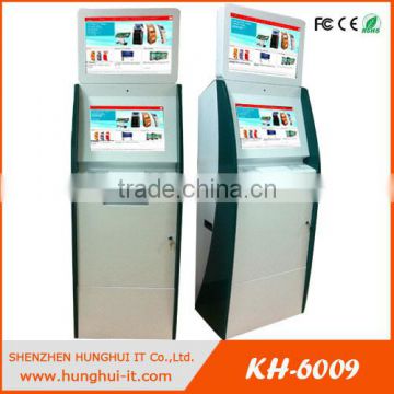 19inch touch screen hospital test report self printing kiosk