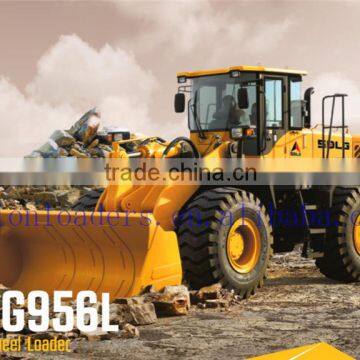 China Front Agriculture Wheel Loaders , SDLG Hot Sale Wheel Loader LG956L For Sale                        
                                                Quality Choice