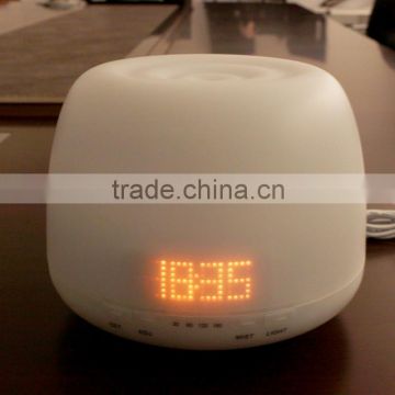 24v 400ml Ultrasonic Aromatherapy Essential Oil Diffuser With Clock