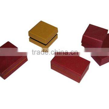 custom logo new design paper jewelry box,top and bottom box supplier