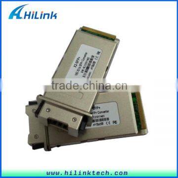 Low Cost Fiber Optic 10GB X2 to SFP+ Converter